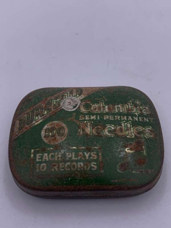 Antique Collectable Record Needle Tin - Colambia