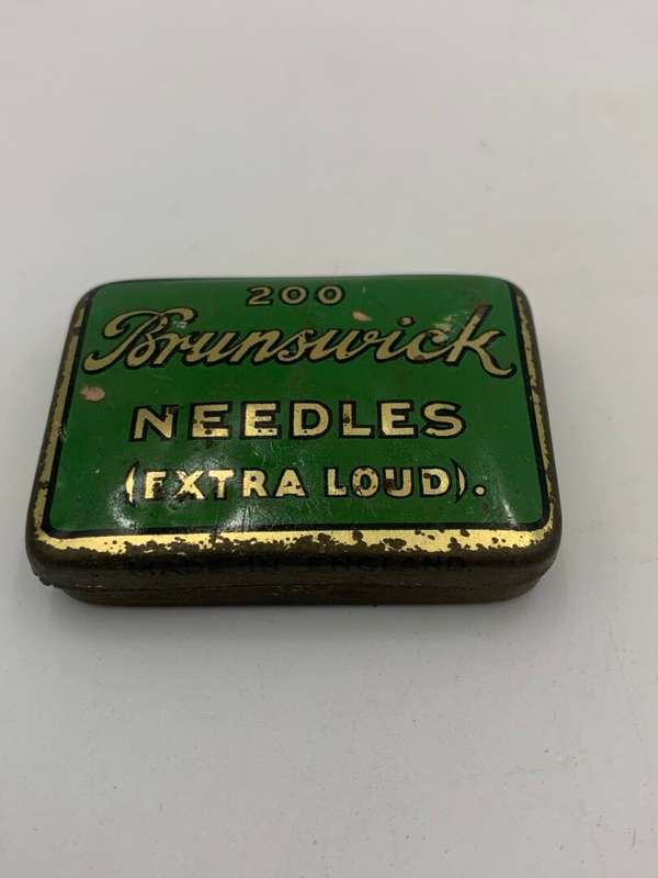 Vintage Collecable Record Needle Tin - Forunswick