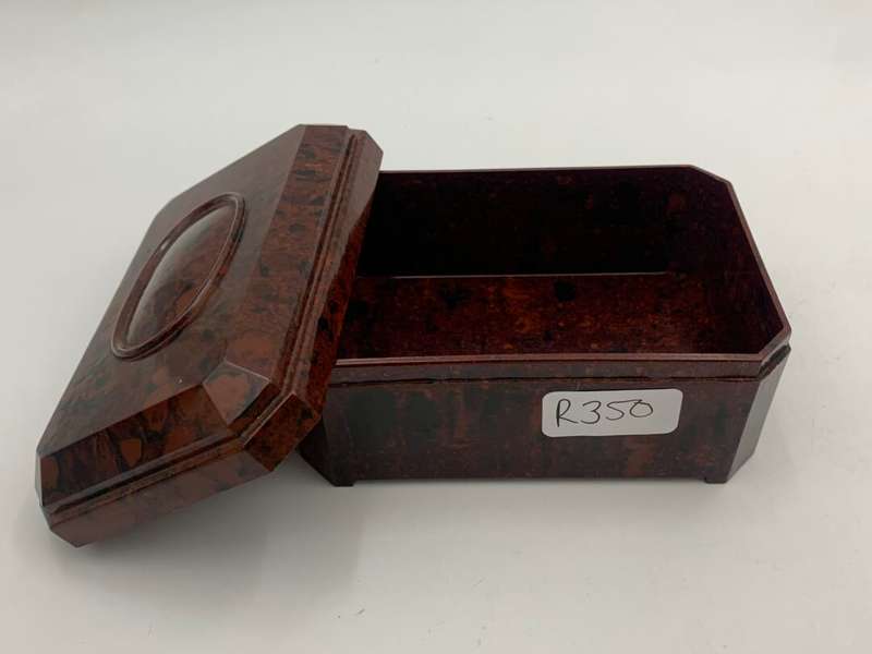 Antique Bakelite Trinket box with Lid