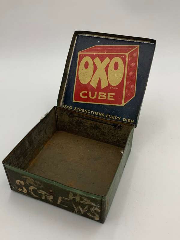 Vintage OXO Collectable Tin with Lid
