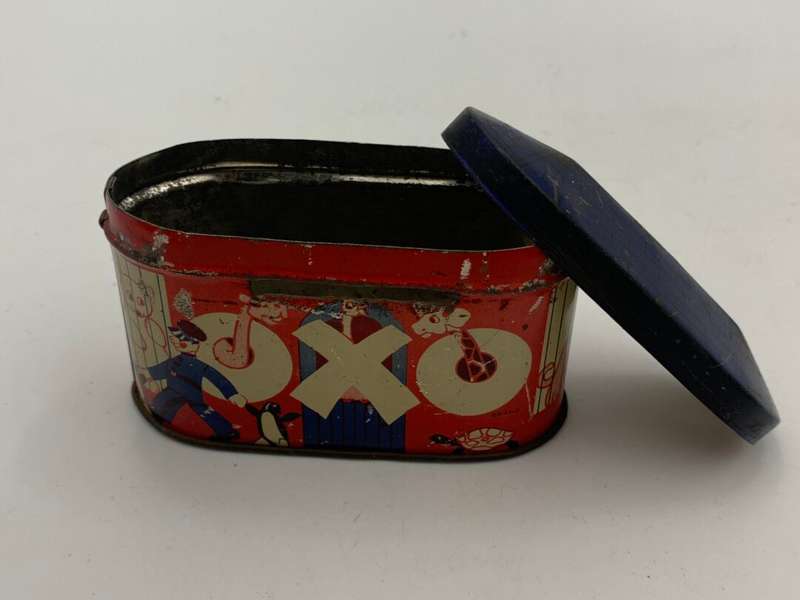 Vintage OXO Collectable Tin with Lid