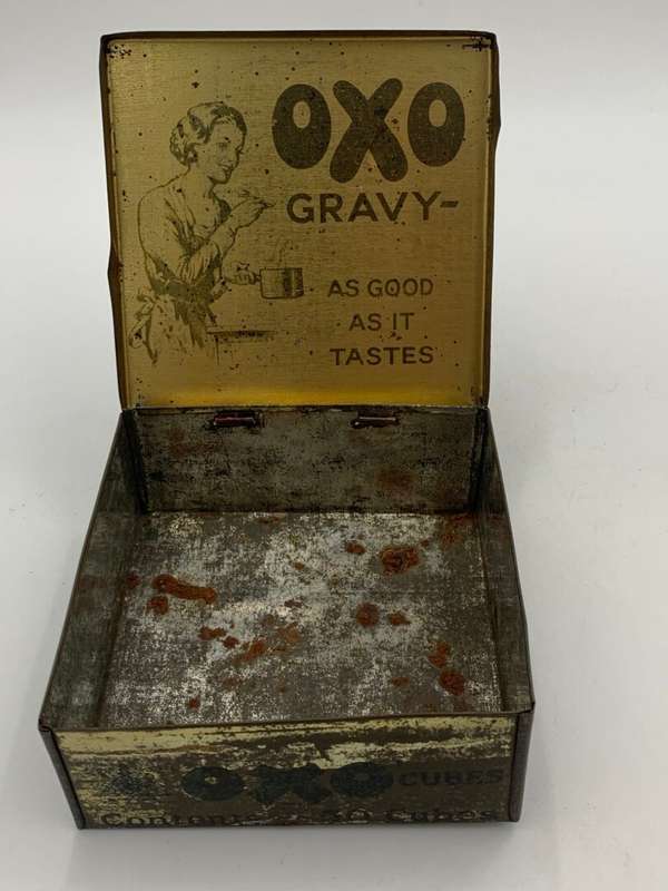 Vintage OXO Collectable Tin with Lid