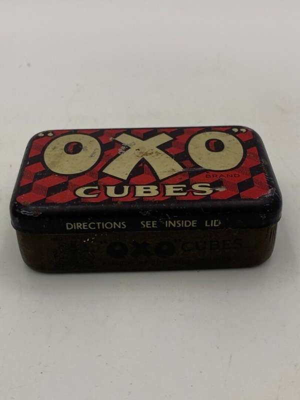 Vintage OXO Collectable Tin with Lid