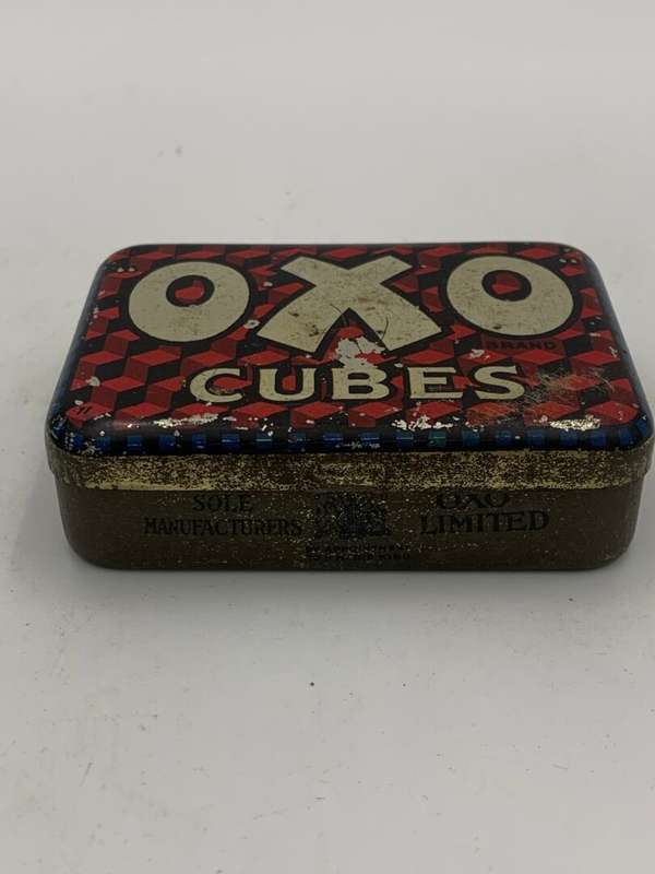 Vintage OXO Collectable Tin with Lid