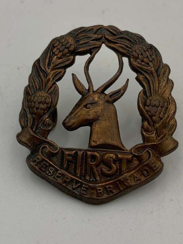 UDF 1st Reserve Brig.Metal Collar Badge 1940-1943
