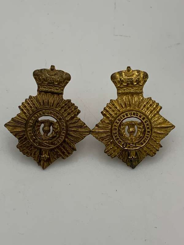 Union Defense Force Duke of Edinburgh Own Rifles Collar Badge 1922-1939