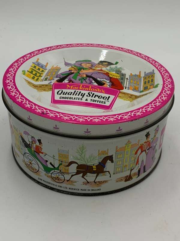 Vintage Quality Streets Tin