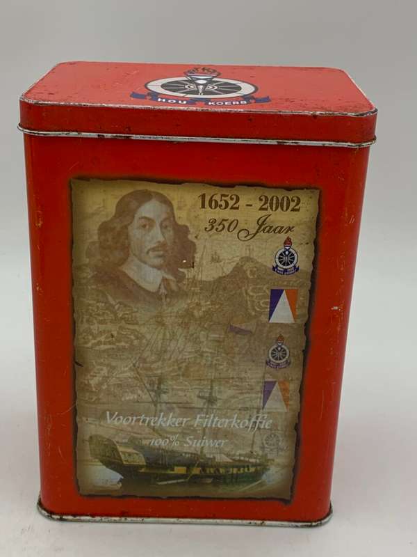 Vintage Voortrekker Coffee Tin