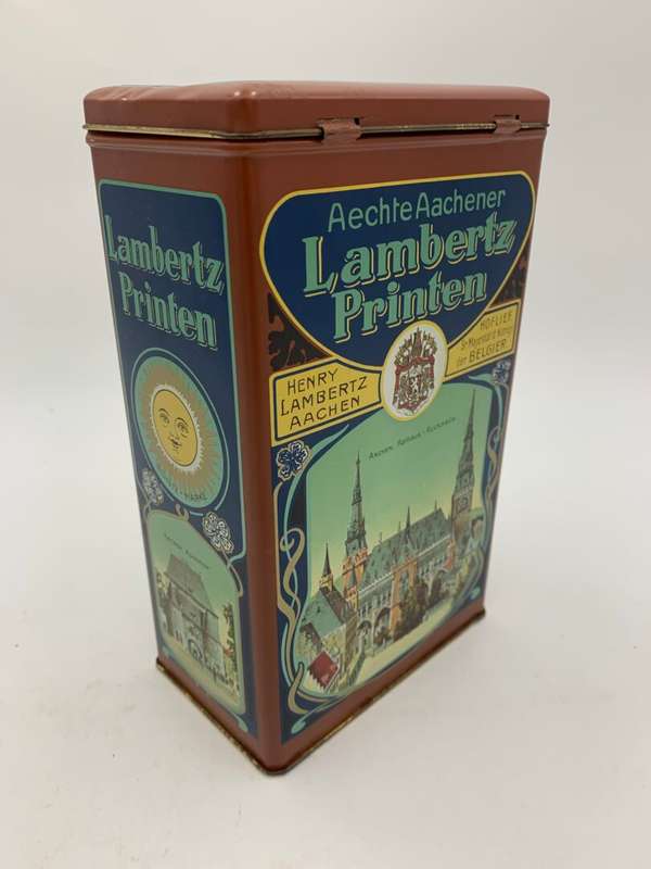 Vintage Lambertz Printen Tin