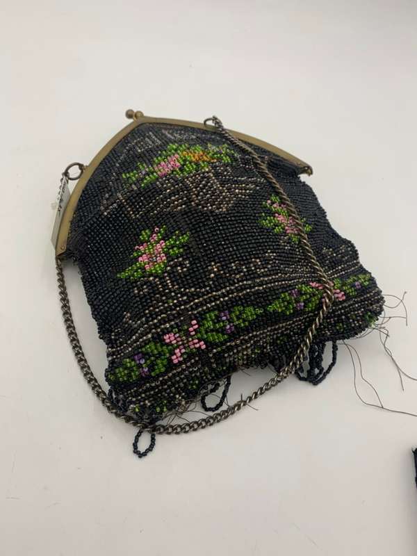 Vintage Handstitched Clutch Bag for Ladies