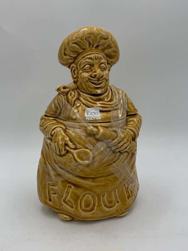 Vintage Sadler Flour Jar