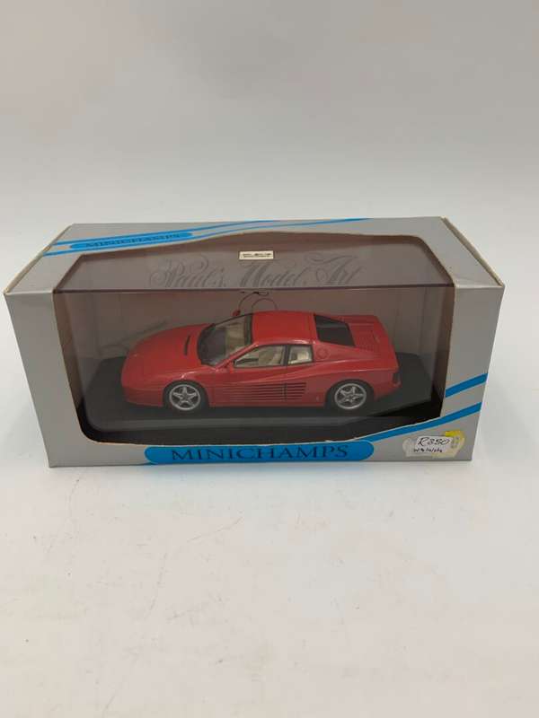 Pauls Model Art Minichamps Ferrari 512 TR Red Car in Box