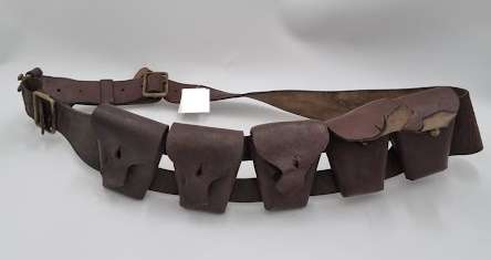 WW2 British leather bandoliers WB 1/12