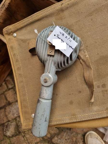 WW2 RARE RAF Tannoy Microphone airfields WB2/11