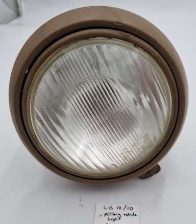 WW2 Brown Military vehicle light wb 2/23