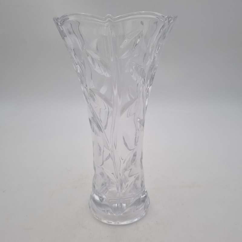 Moulded Crystal Vase