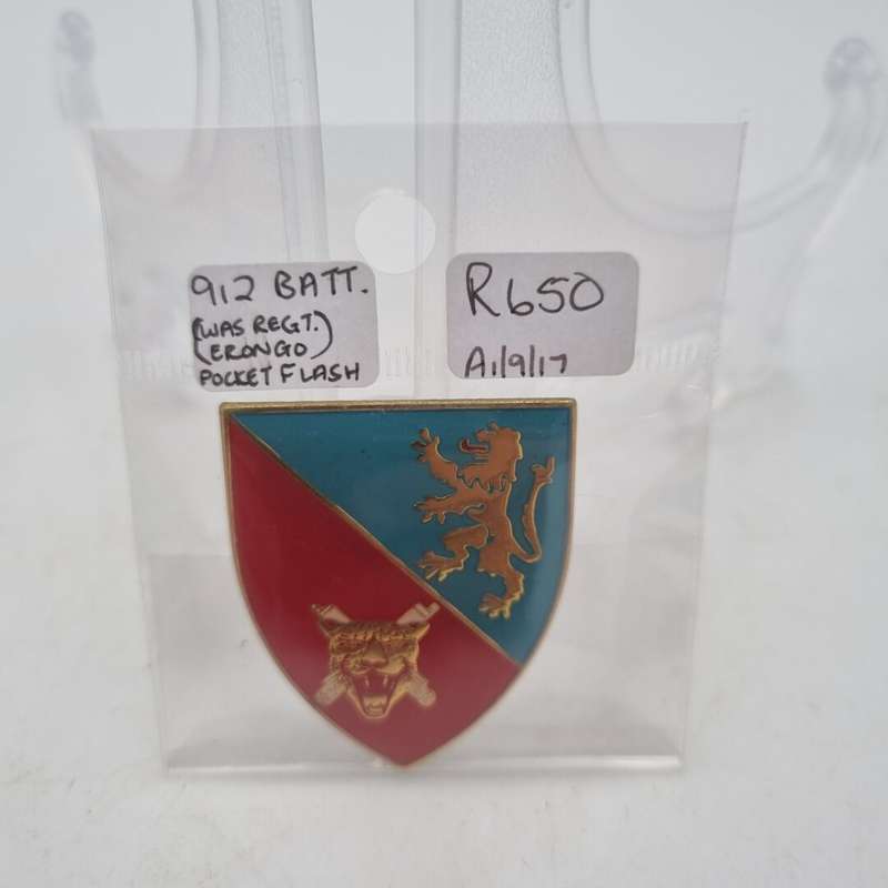 912 Battalion Pocket Flash (previously Erongo)
