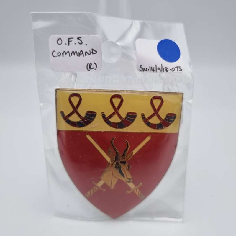 Orange Free State Command Metal Flash (right facing)