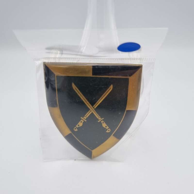 Infantry School Metal Flash (right over left)