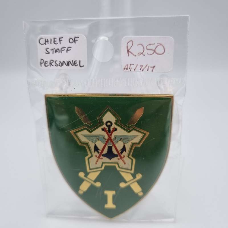 Chief of Staff Personnel Metal Flash (thick numbering)