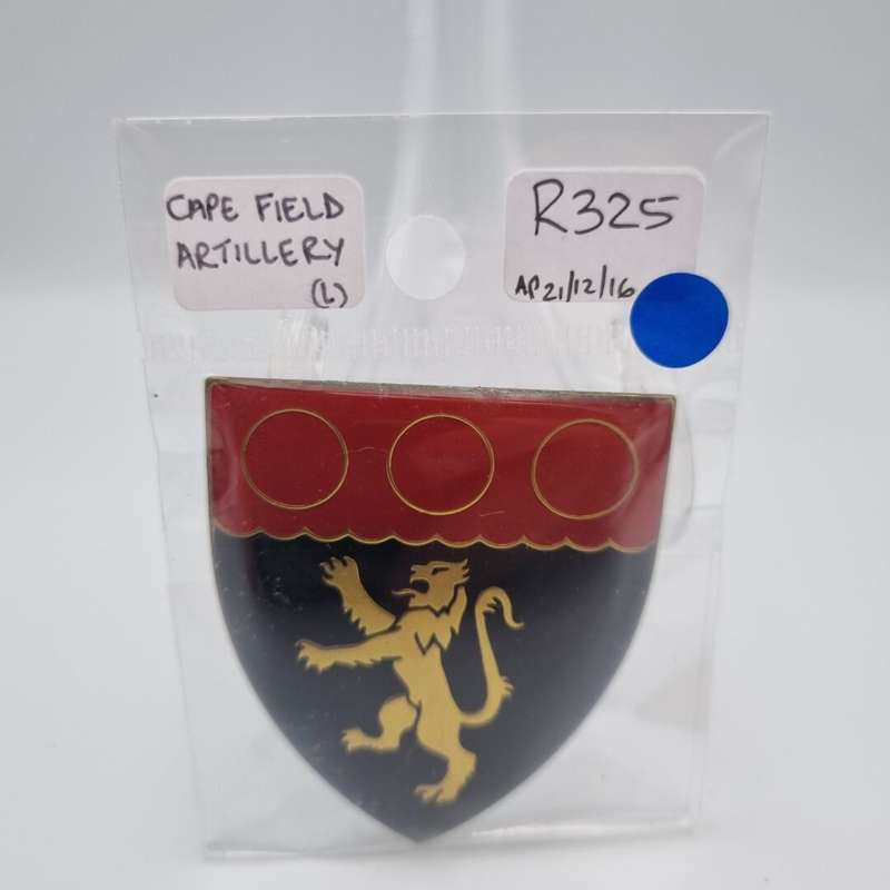 SADF Cape Field Artillery Metal Flash (Left Facing)