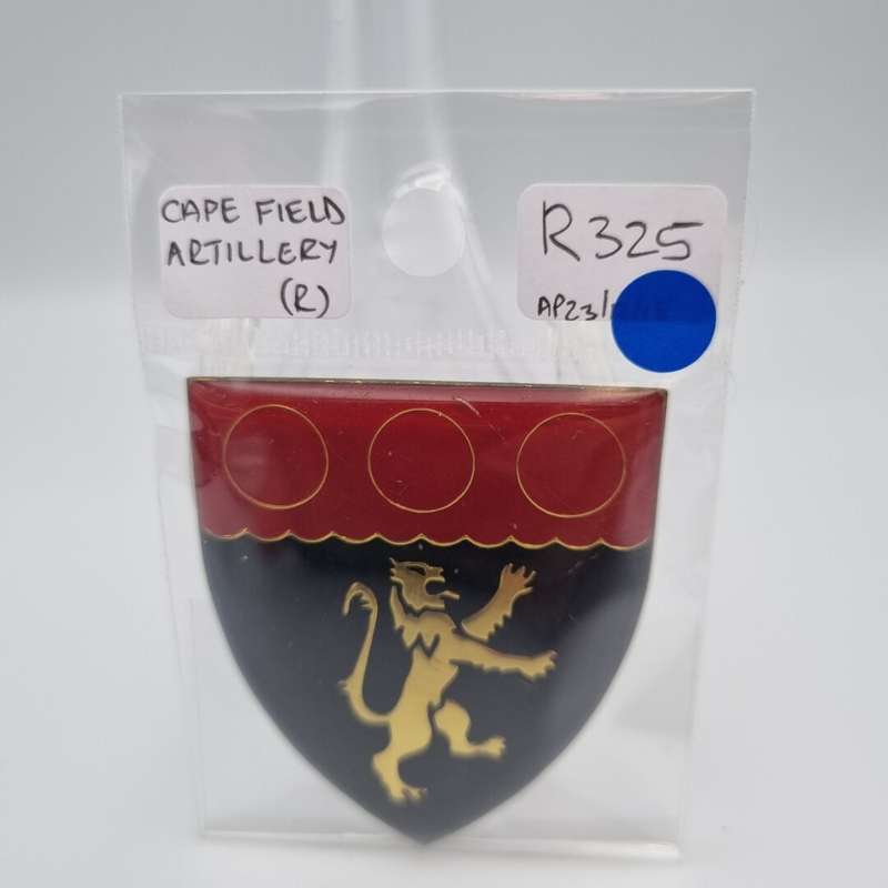 SADF Cape Field Artillery Metal Flash (Right Facing)
