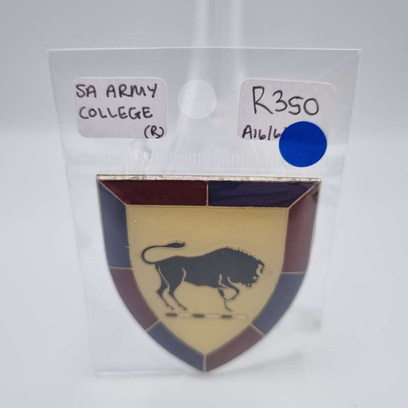 SADF Army College Metal Flash (Right Facing)