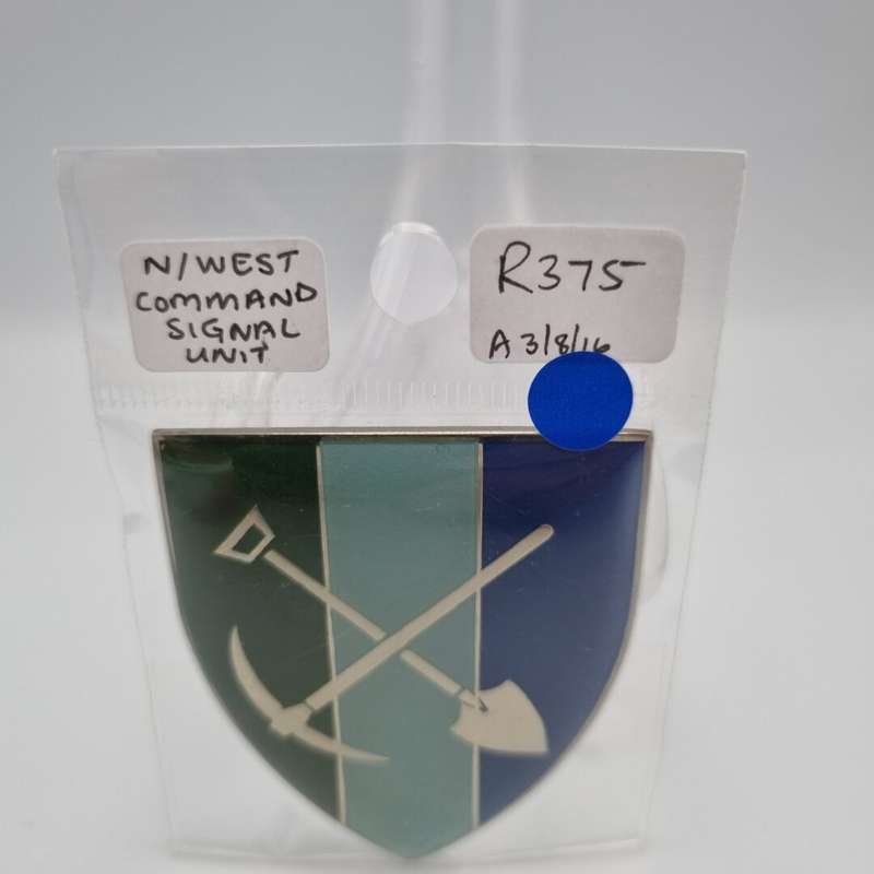 SADF North West Command Signal Unit Metal Flash