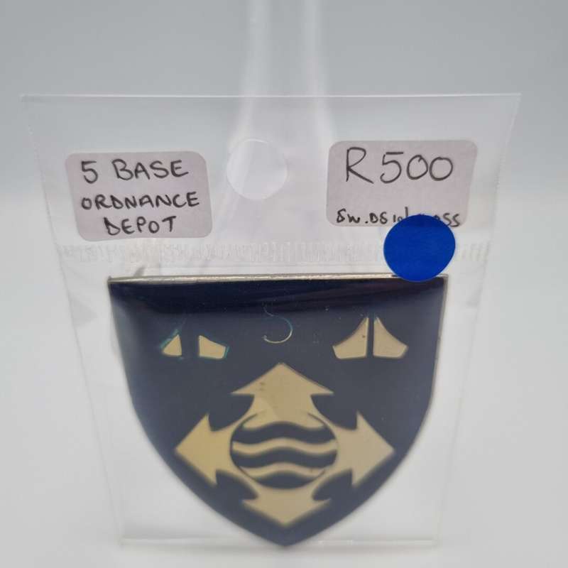 SADF 5 Base Ordinance Depot Metal Flash