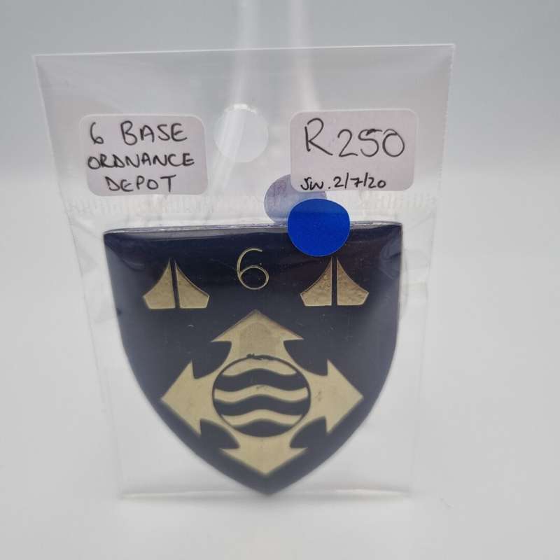 SADF 6 Base Ordinance Depot Metal Flash