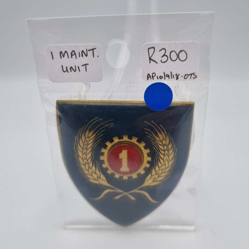 SADF 1 Maintenance Unit Metal Flash