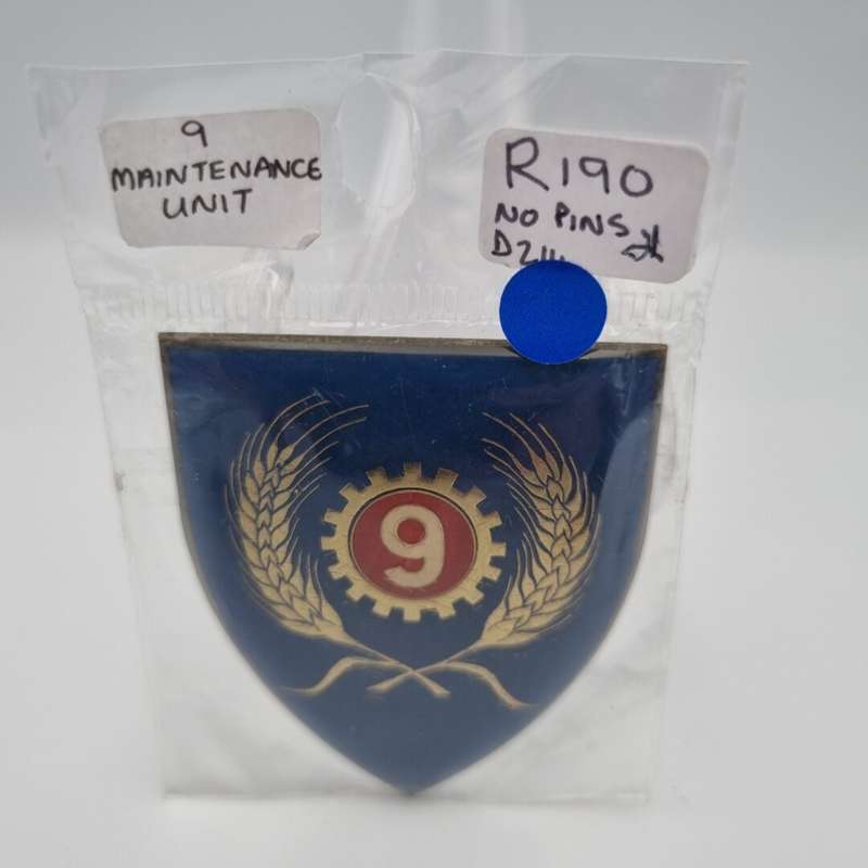 SADF 9 Maintenance Unit Metal Flash