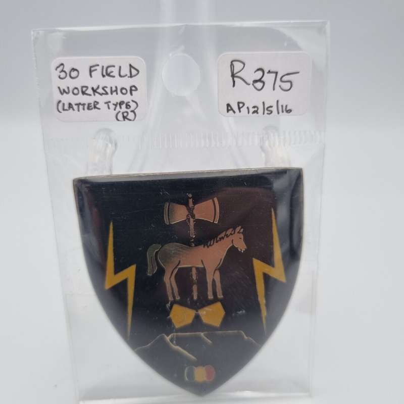 SADF 30 Field Workshop Metal Flash