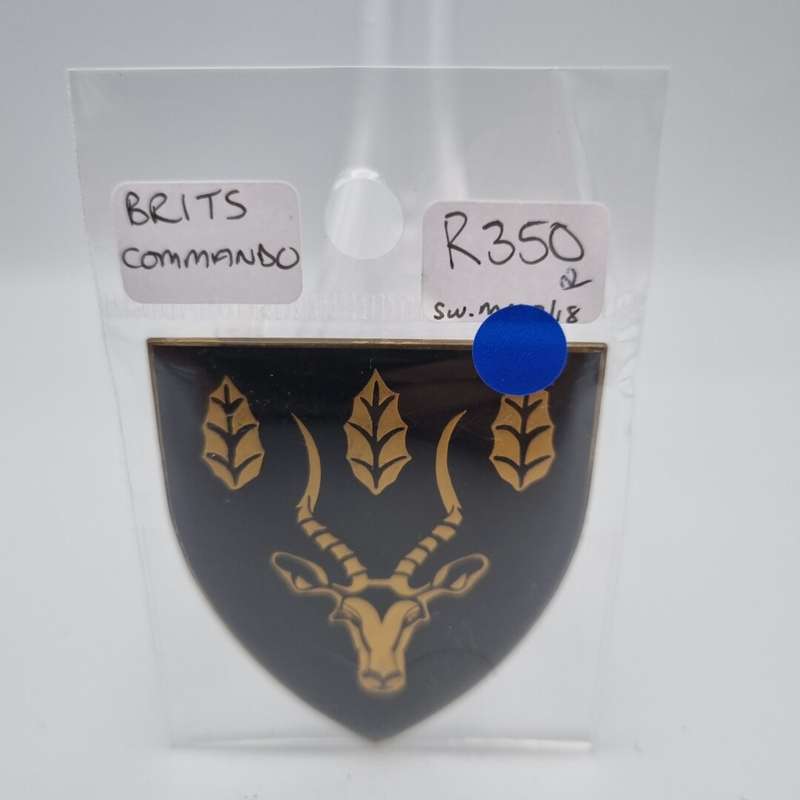 SADF Brits Commando Metal Flash