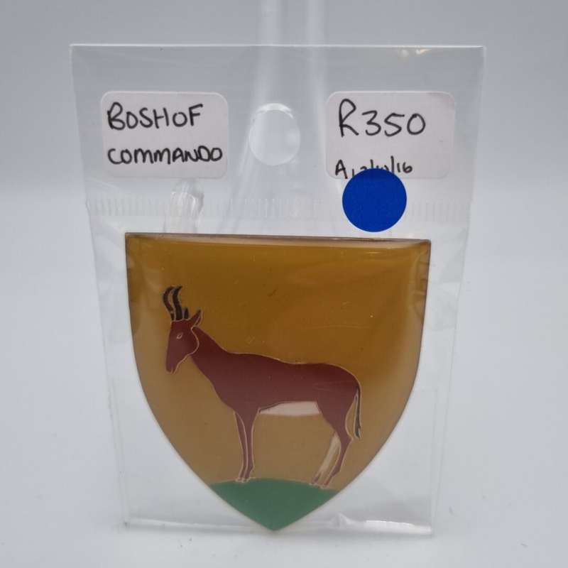 SADF Boshoff Commando Metal Flash
