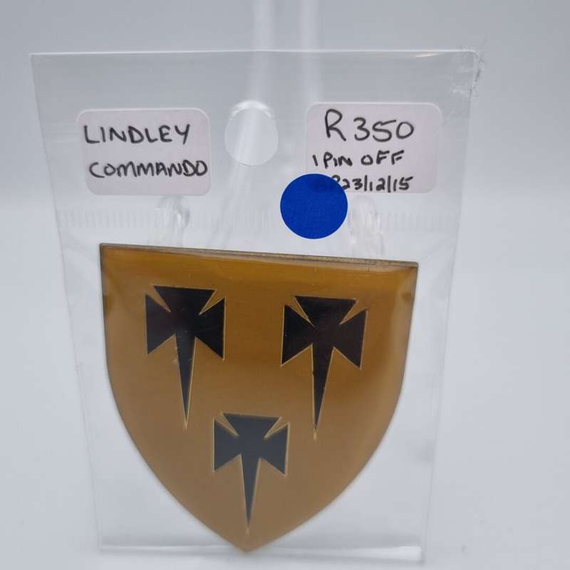SADF Lindley Commando Metal Flash