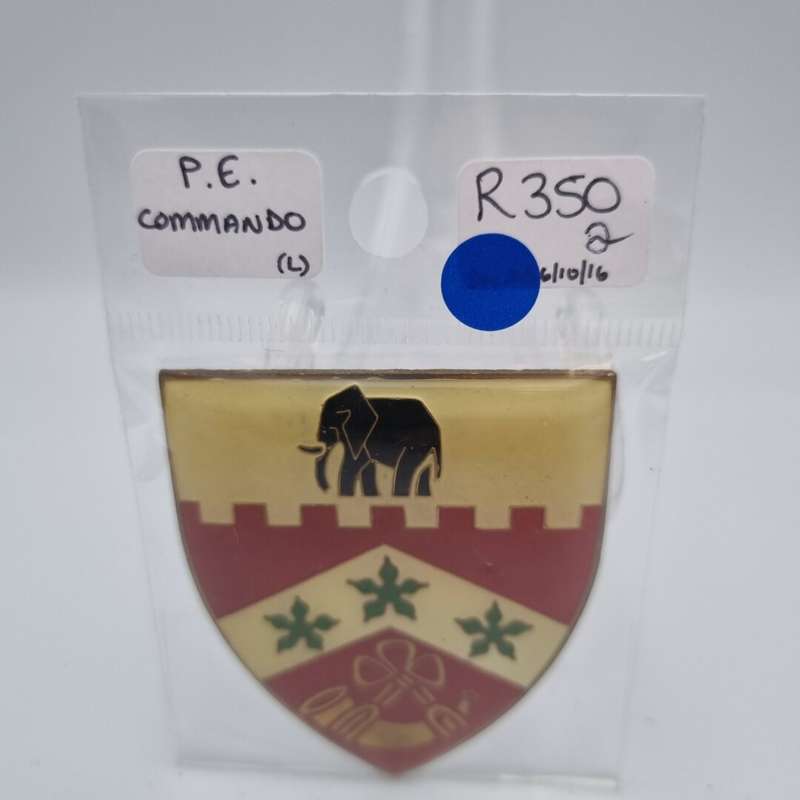 SADF Port Elizabeth Commando Metal Flash (Left Facing)