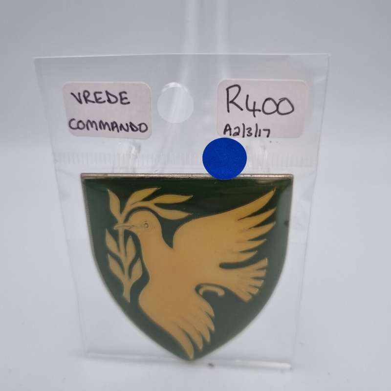 SADF Vrede Commando Metal Flash