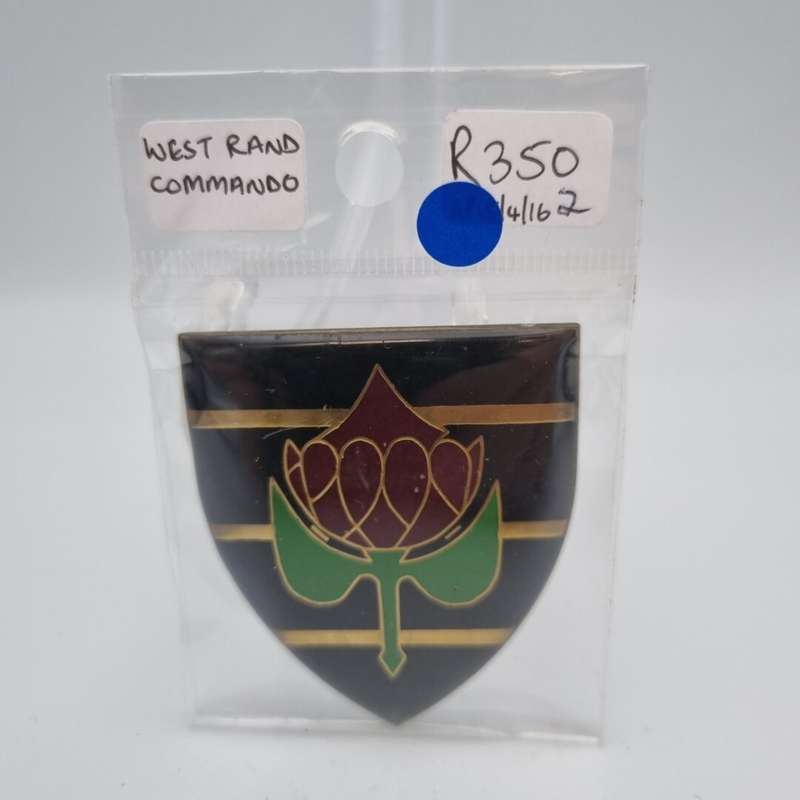 SADF Westrand Commando Metal Flash