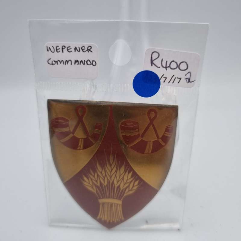 SADF Wepener Commando Metal Flash