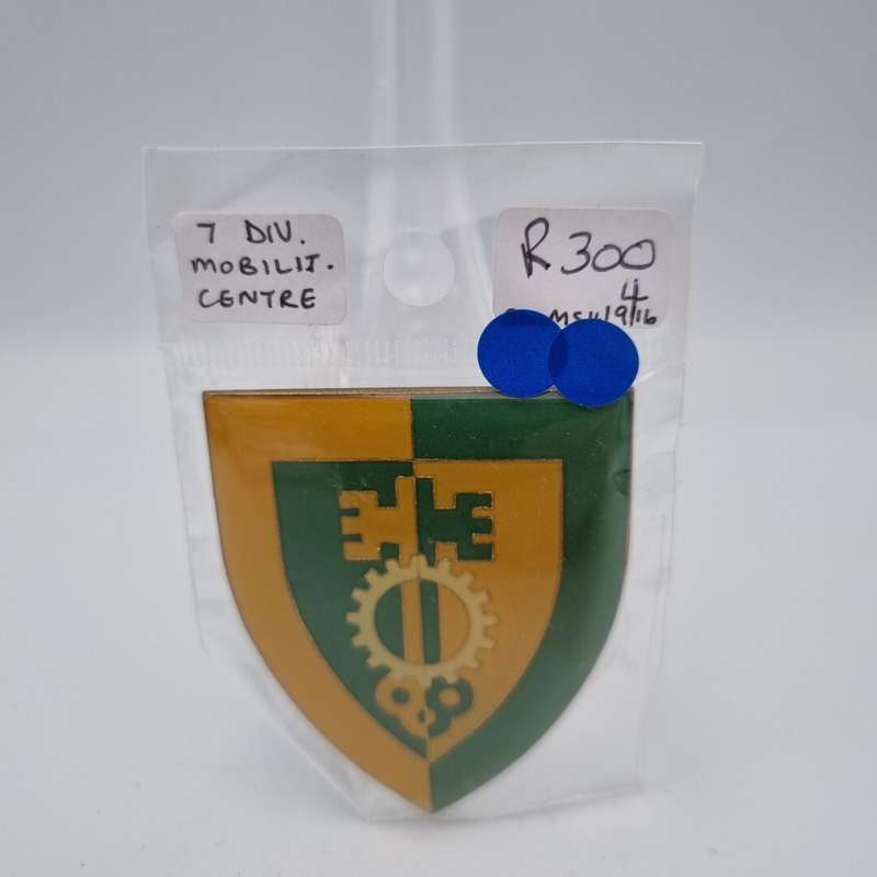 SADF 7 Division Mobilisation Centre Metal Flash