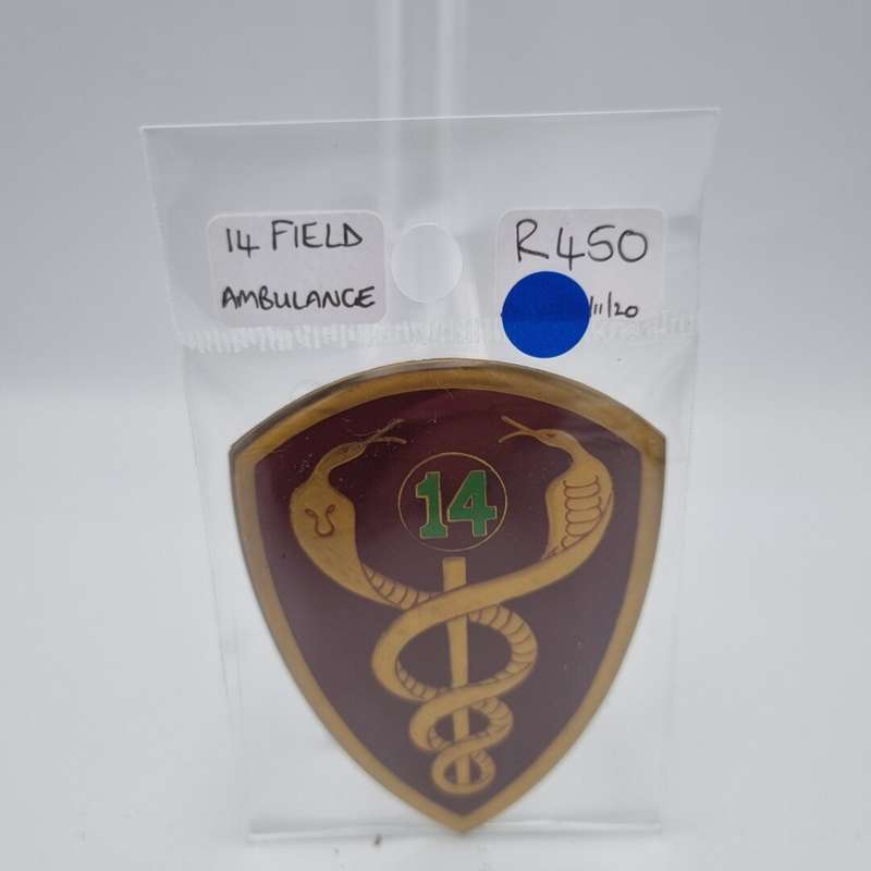 SADF 14 Field Ambulance Metal Flash