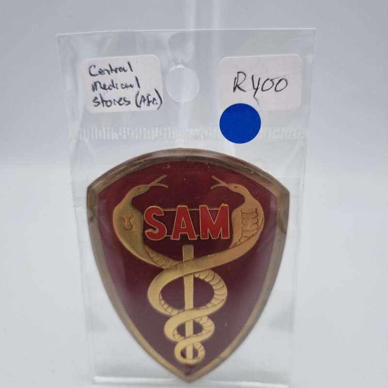 SADF Central Medical Stores Metal Flash (Afrikaans Version)