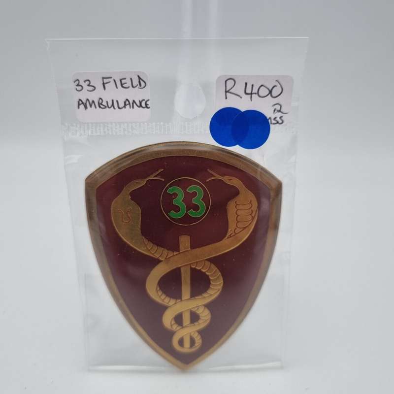 SADF 33 Field Ambulance Metal Flash