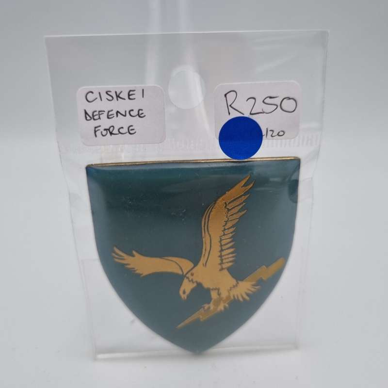 Ciskei Defence Force Metal Flash (Left Facing)