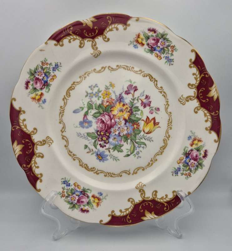Royal Albert "Canterbury" Breakfast Plate