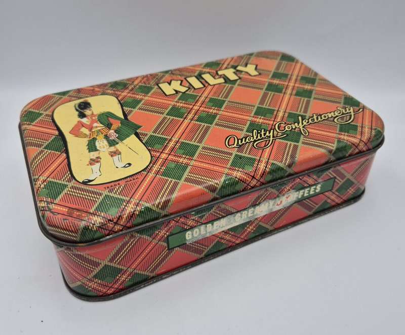 Vintage Kilty Toffee Tin