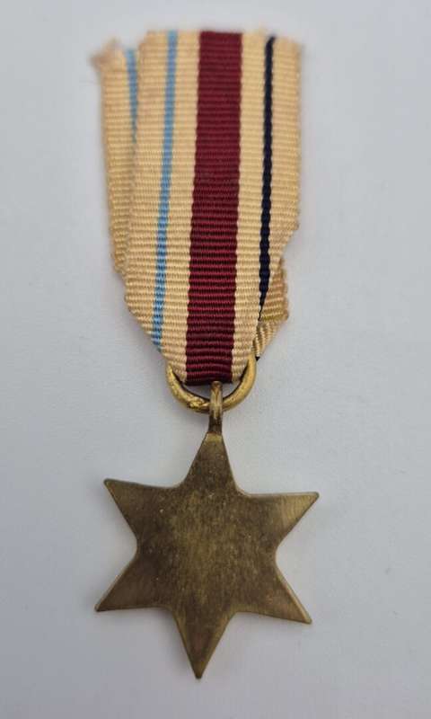 WW2 The Africa Star Miniature