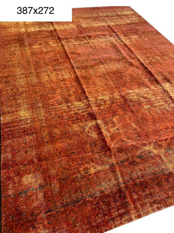Further Reduction: Over-dyed Ultra Vintage Persian Rug
