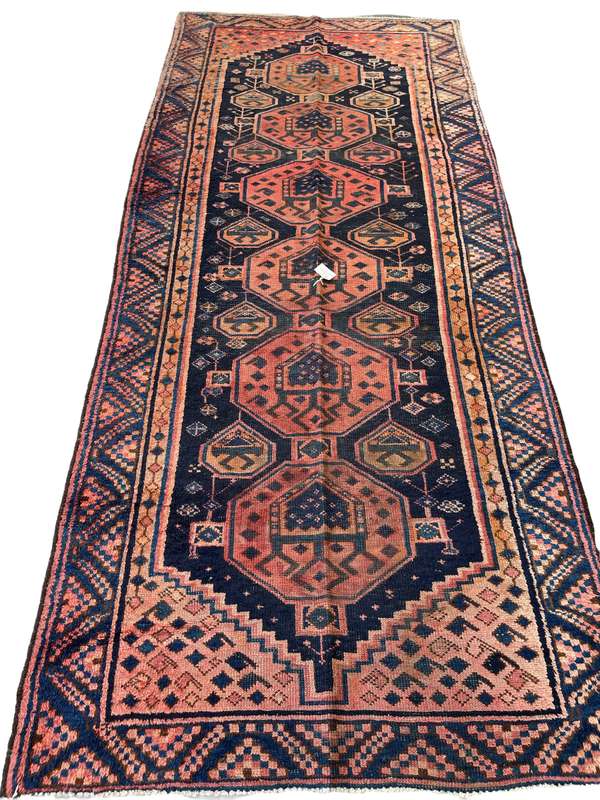 LAST CHANCE: Classic Persian Hamedan Runner - Vintage Style